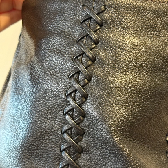 Oryany black pebbled leather Chelsea hobo shoulder bag - Picture 8 of 14